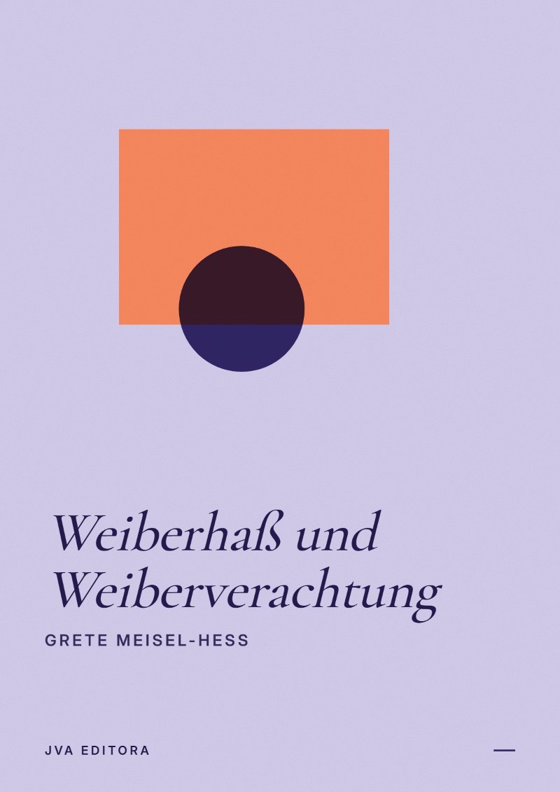 Capa de Weiberhaß und Weiberverachtung