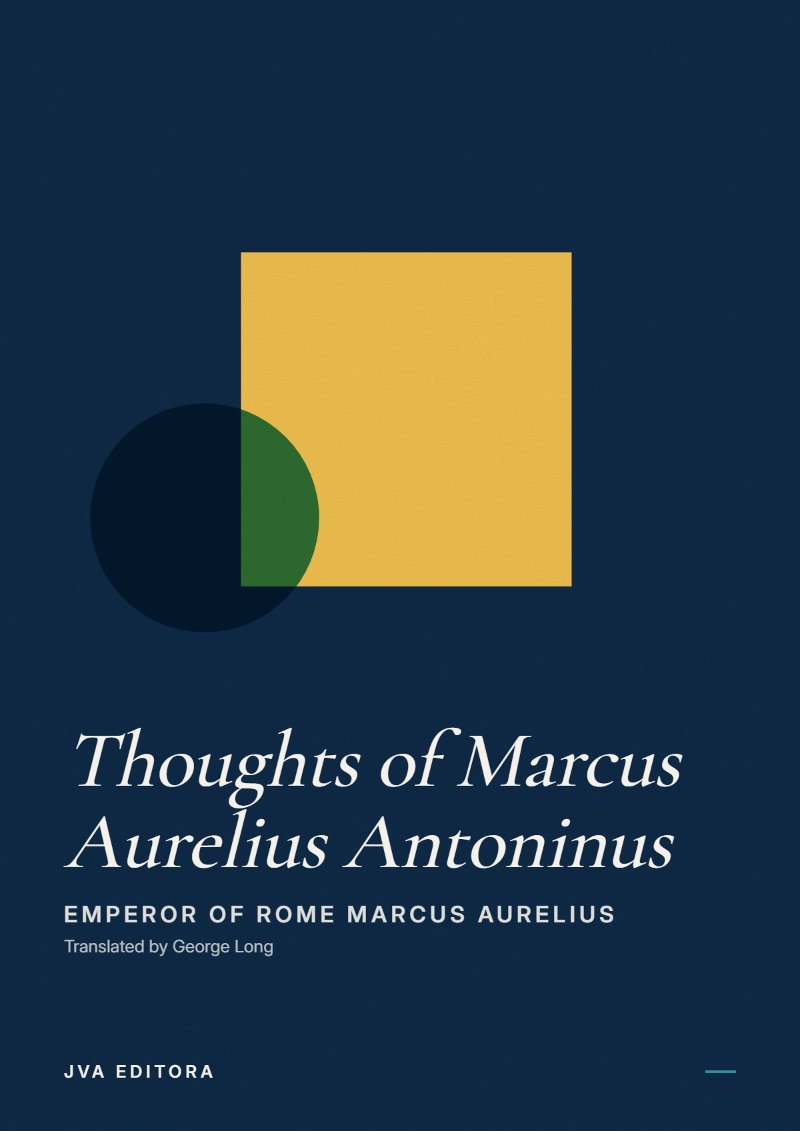 Portada de Thoughts of Marcus Aurelius Antoninus