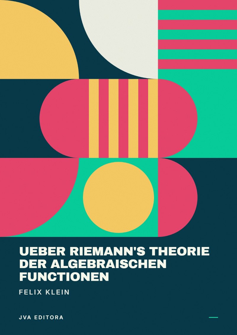 Couverture de Ueber Riemann's Theorie der Algebraischen Functionen