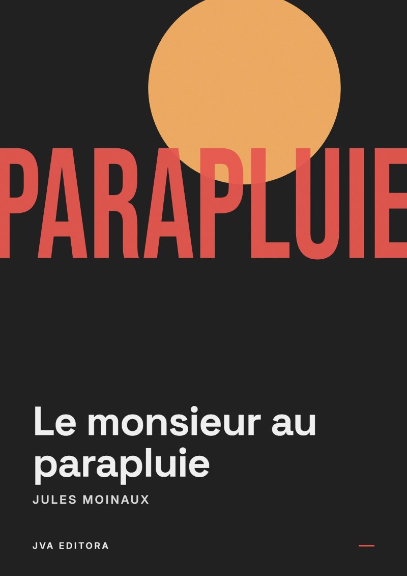 Εξώφυλλο του Le monsieur au parapluie