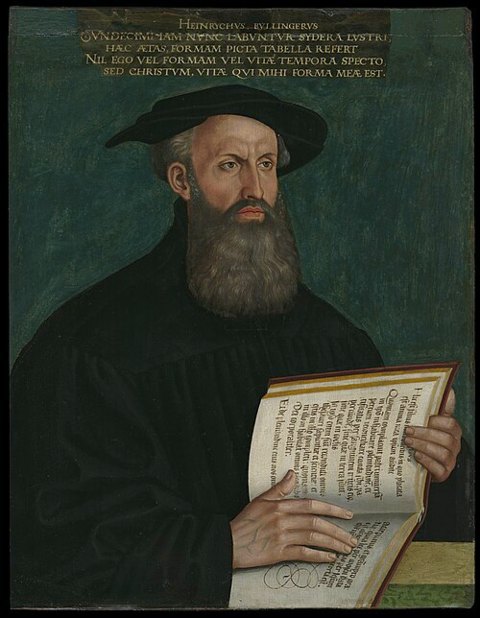 Porträt von Heinrich Bullinger