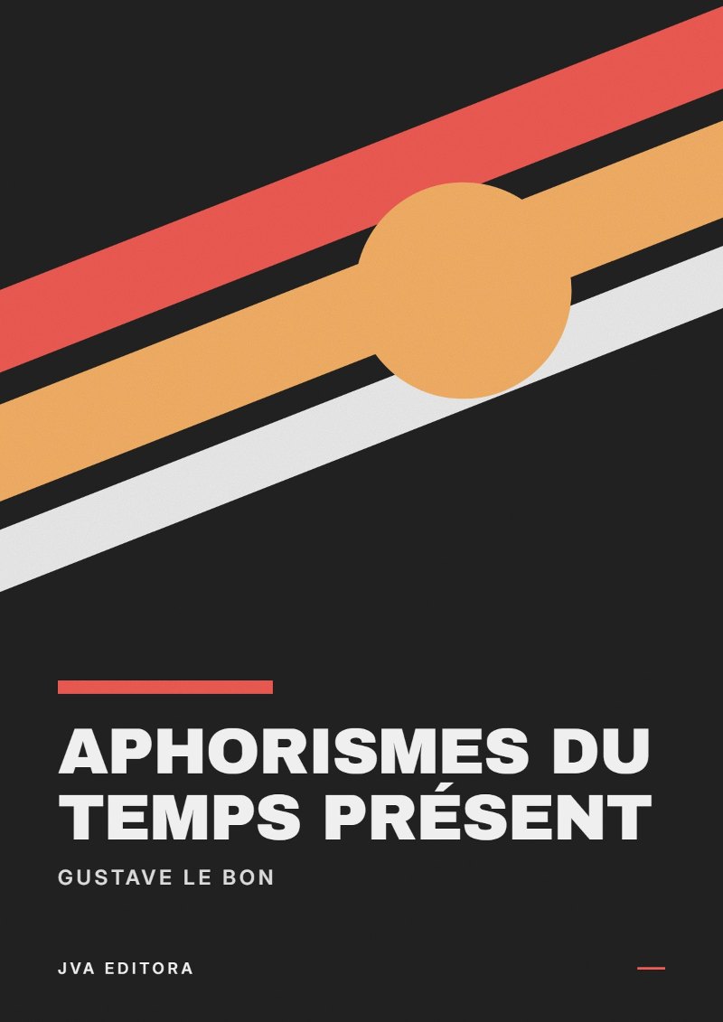 Capa de Aphorismes du temps présent