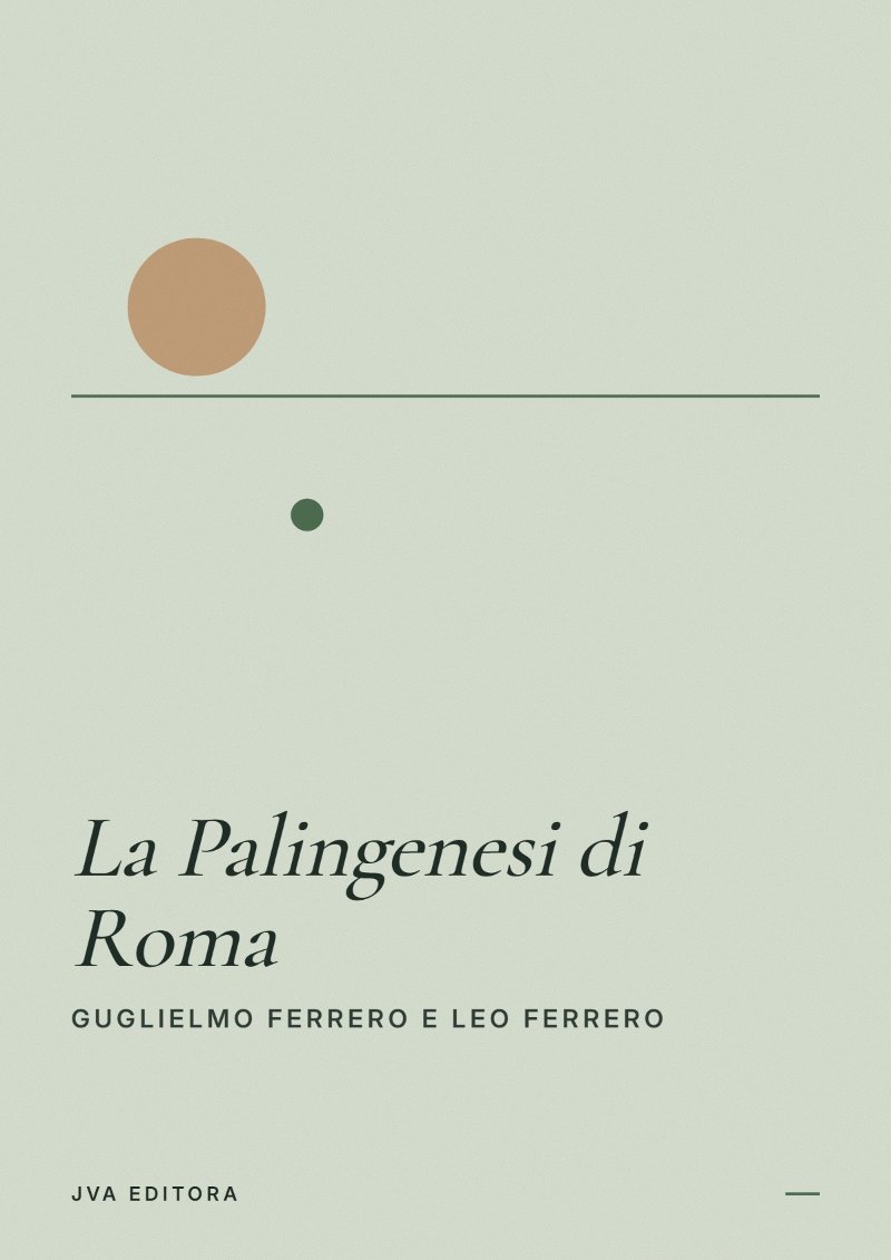 《La Palingenesi di Roma》封面
