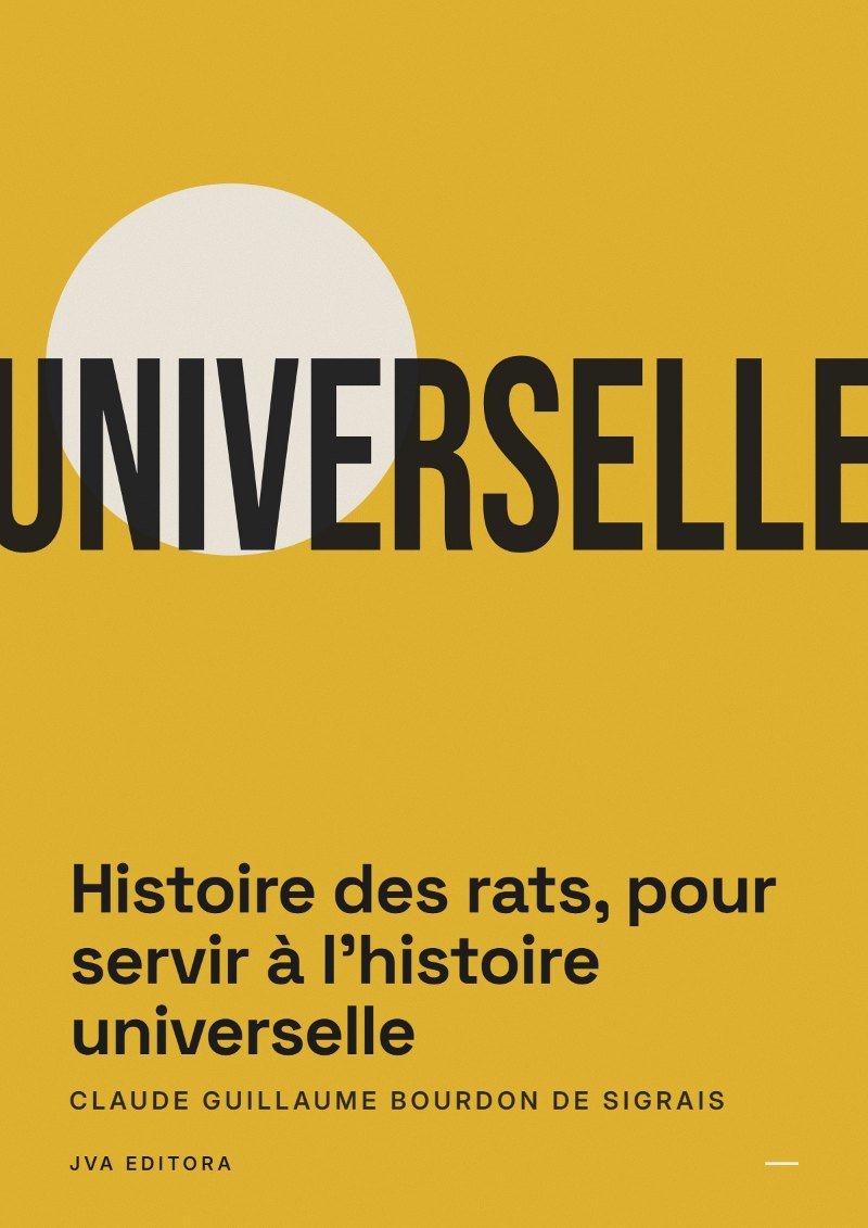 Capa de Histoire des rats, pour servir à l'histoire universelle