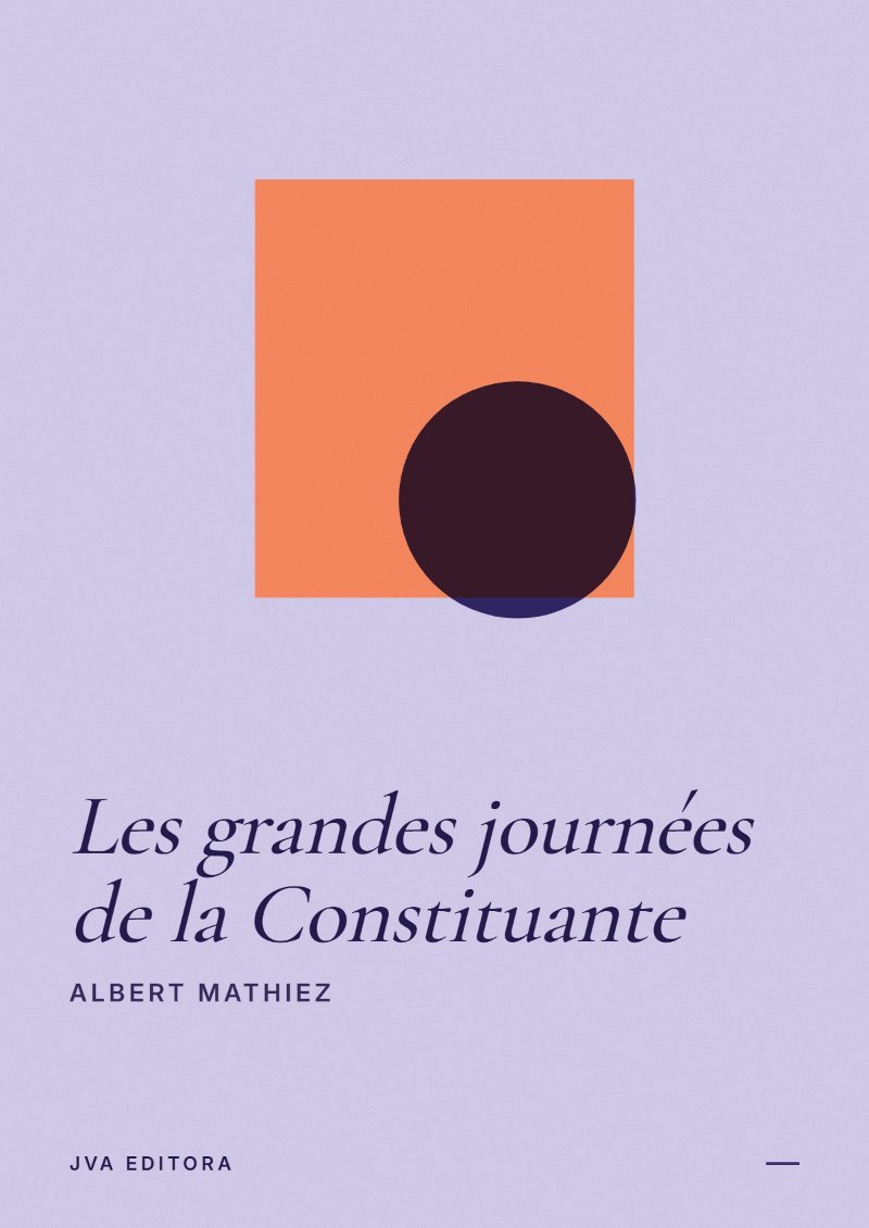 Cover von Les grandes journées de la Constituante