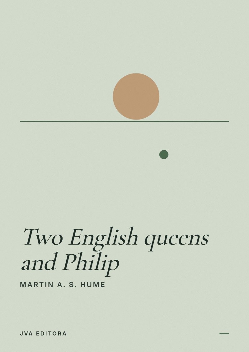 Copertina di Two English queens and Philip