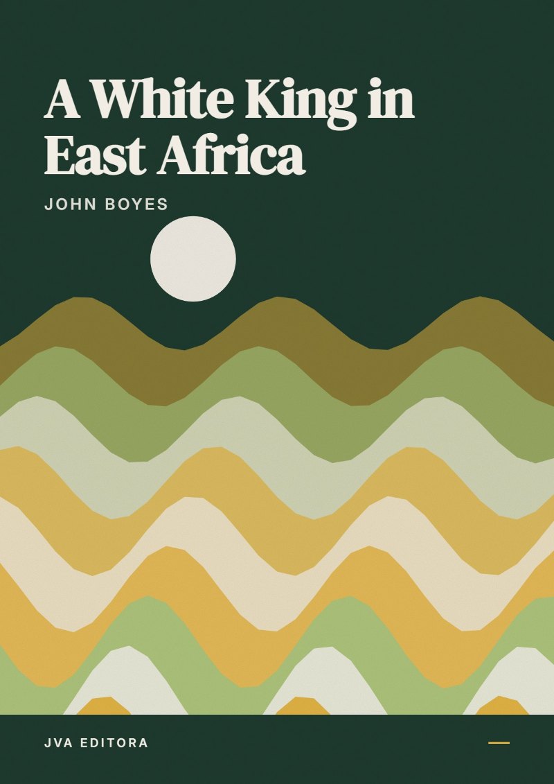 Capa de A White King in East Africa