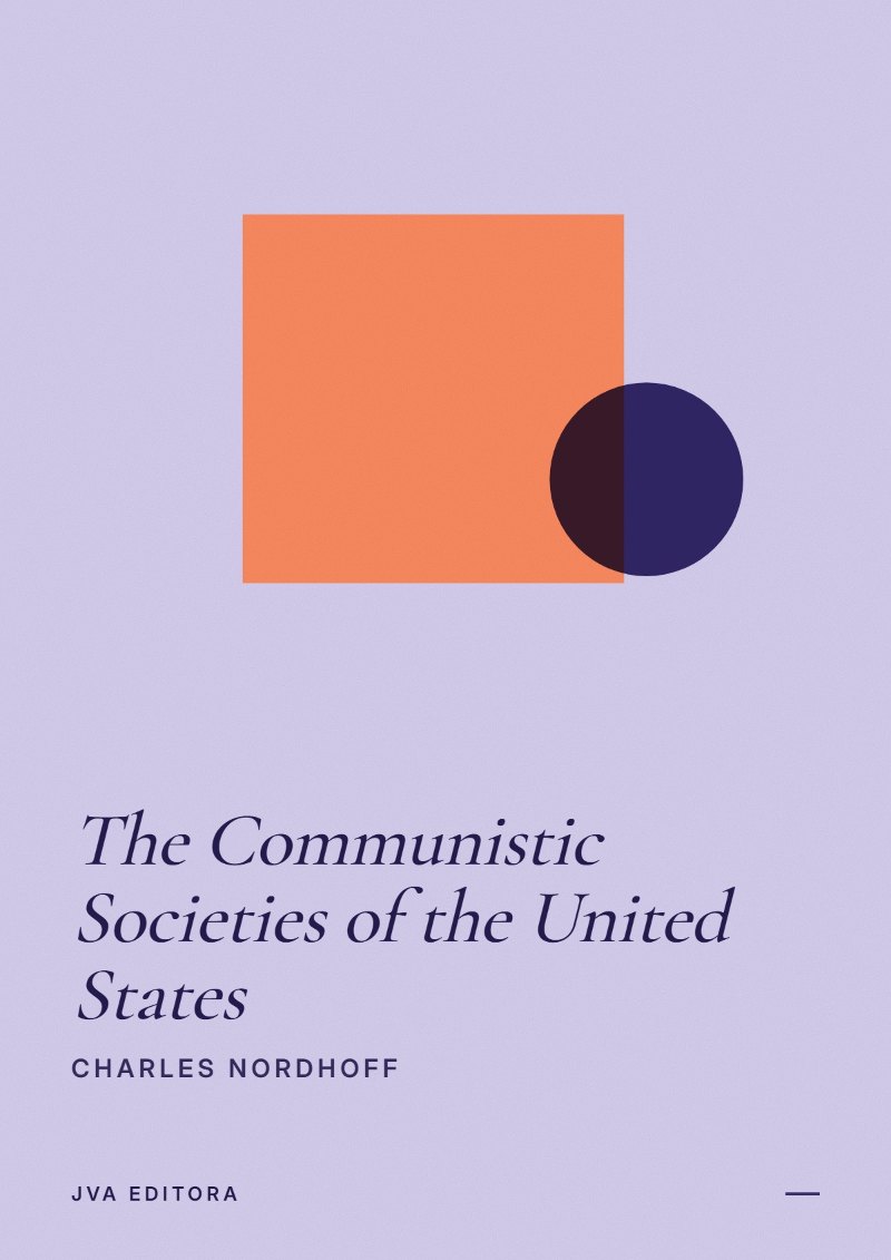 Capa de The Communistic Societies of the United States