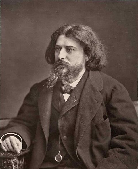 Porträt von Alphonse Daudet