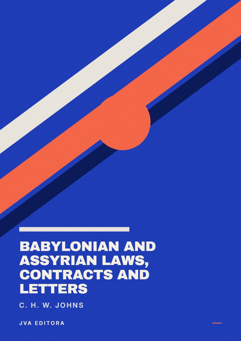 《Babylonian and Assyrian Laws, Contracts and Letters》封面
