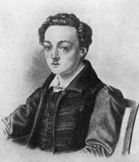 Retrato de Georg Büchner