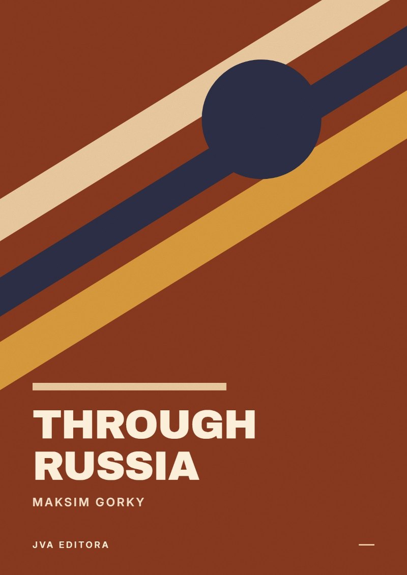 《Through Russia》封面