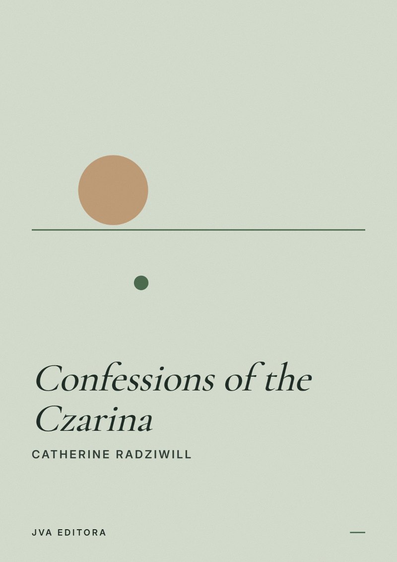 Εξώφυλλο του Confessions of the Czarina