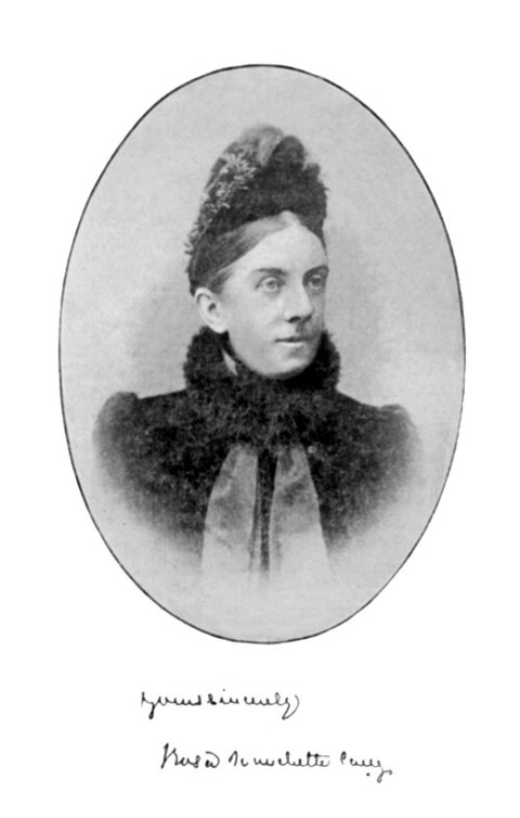 Retrato de Rosa Nouchette Carey