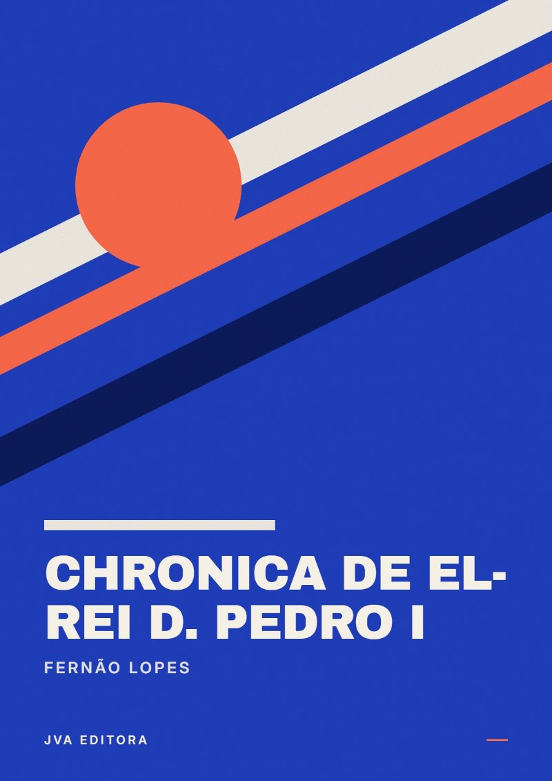 Couverture de Chronica de el-rei D. Pedro I