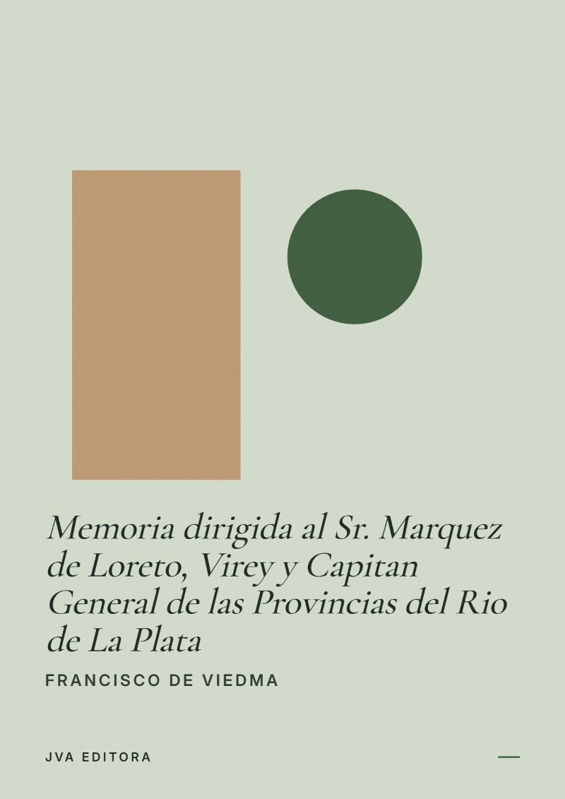 Couverture de Memoria dirigida al Sr. Marquez de Loreto, Virey y Capitan General de las Provincias del Rio de La Plata