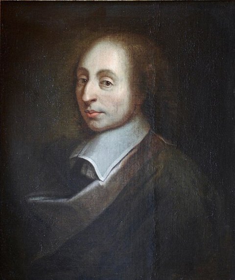 Blaise Pascal的肖像