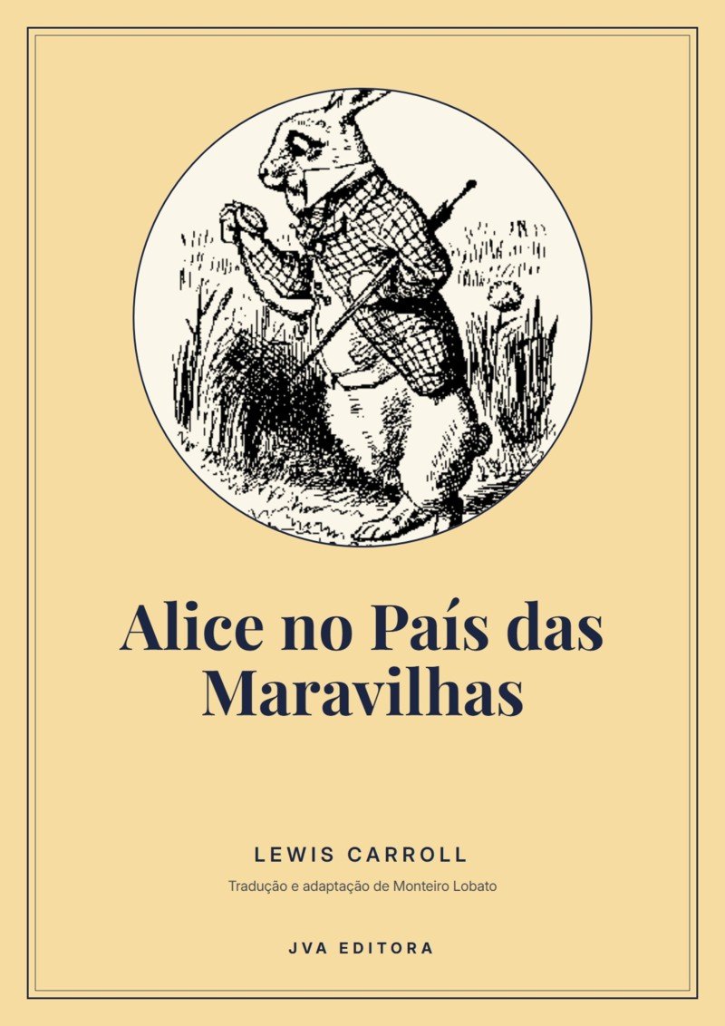 Portada de Alice no País das Maravilhas