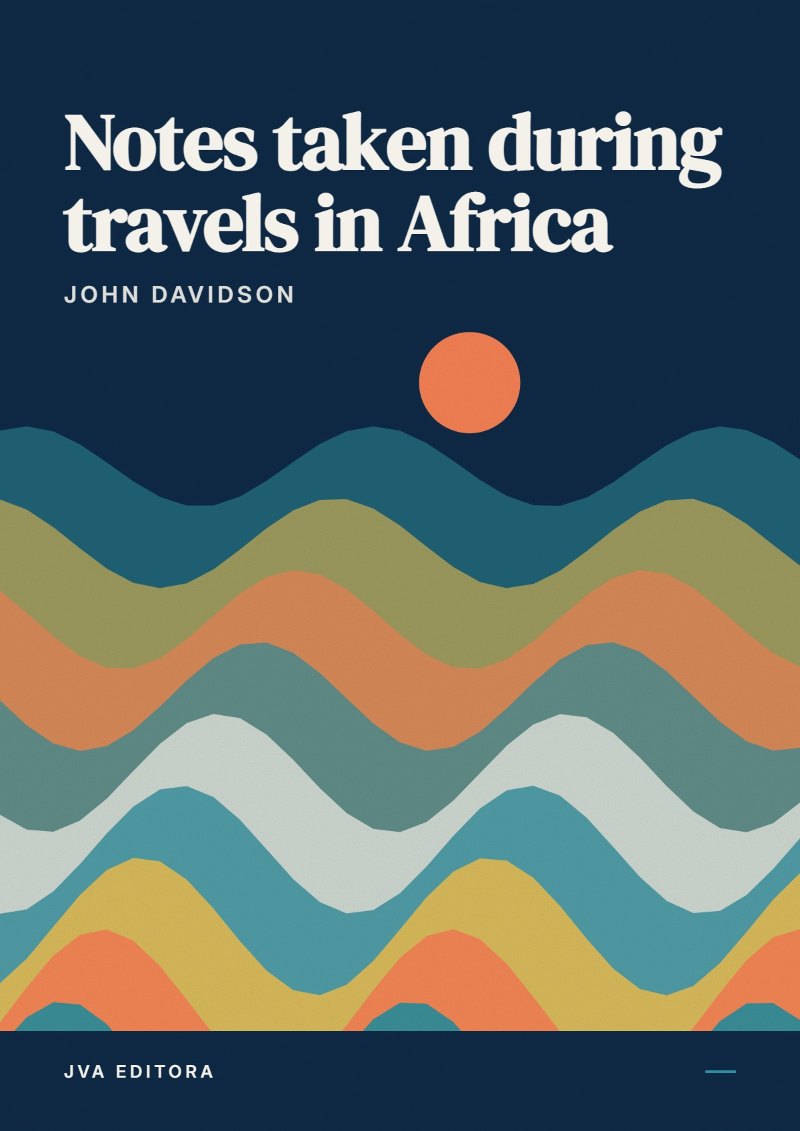 Copertina di Notes taken during travels in Africa