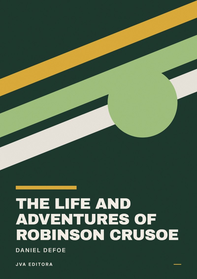 《The Life and Adventures of Robinson Crusoe》封面