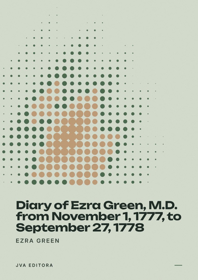 Portada de Diary of Ezra Green, M.D. from November 1, 1777, to September 27, 1778