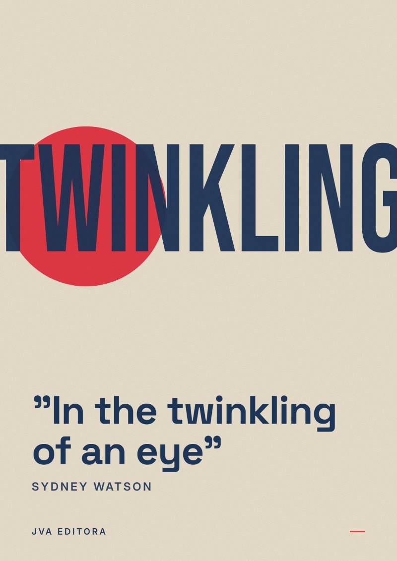 Copertina di "In the twinkling of an eye"