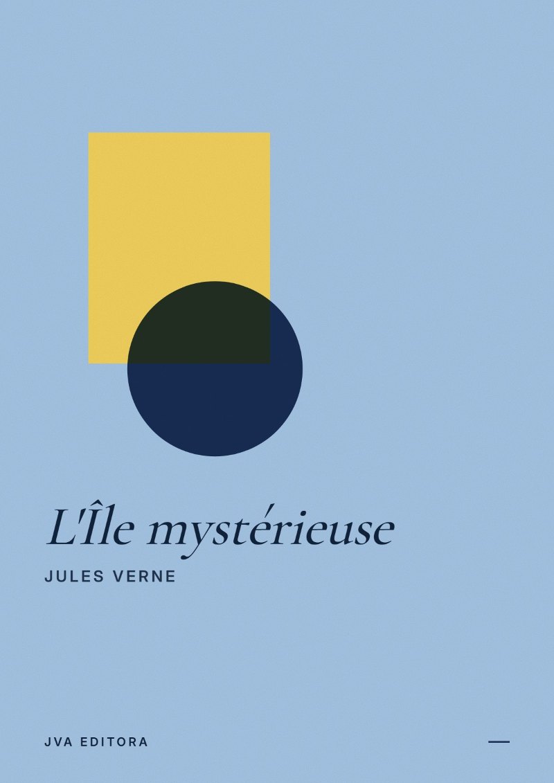 Capa de L'Île mystérieuse