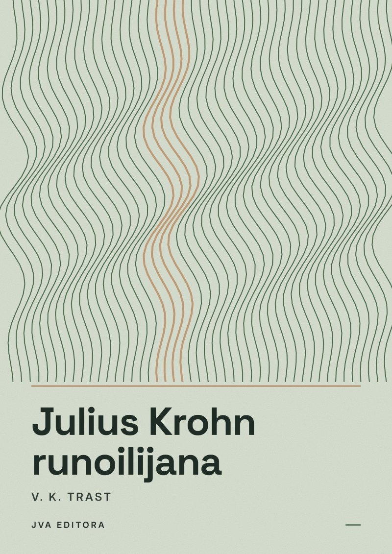 Portada de Julius Krohn runoilijana