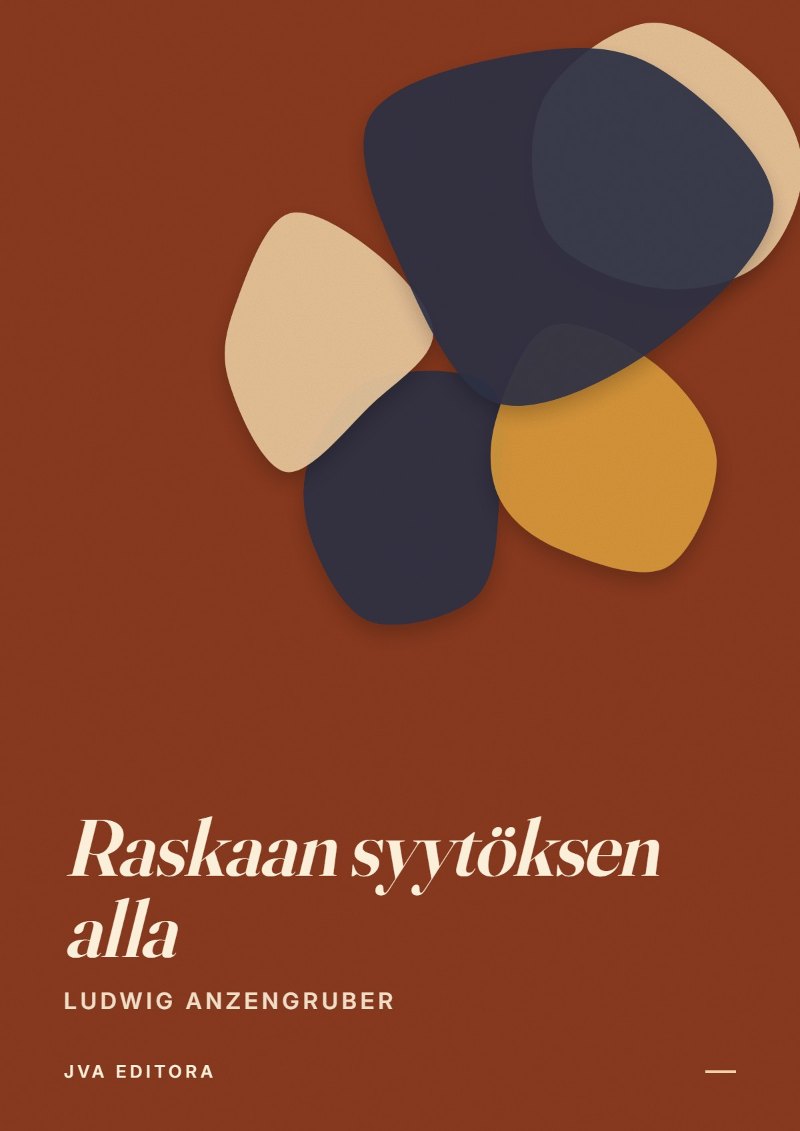 《Raskaan syytöksen alla》封面