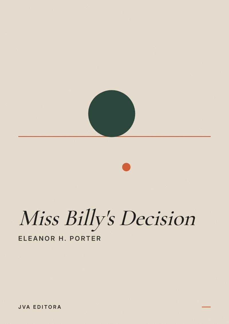Cover of Miss Billy's Decision