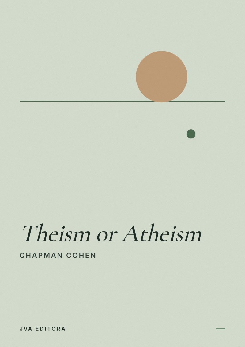 Capa de Theism or Atheism