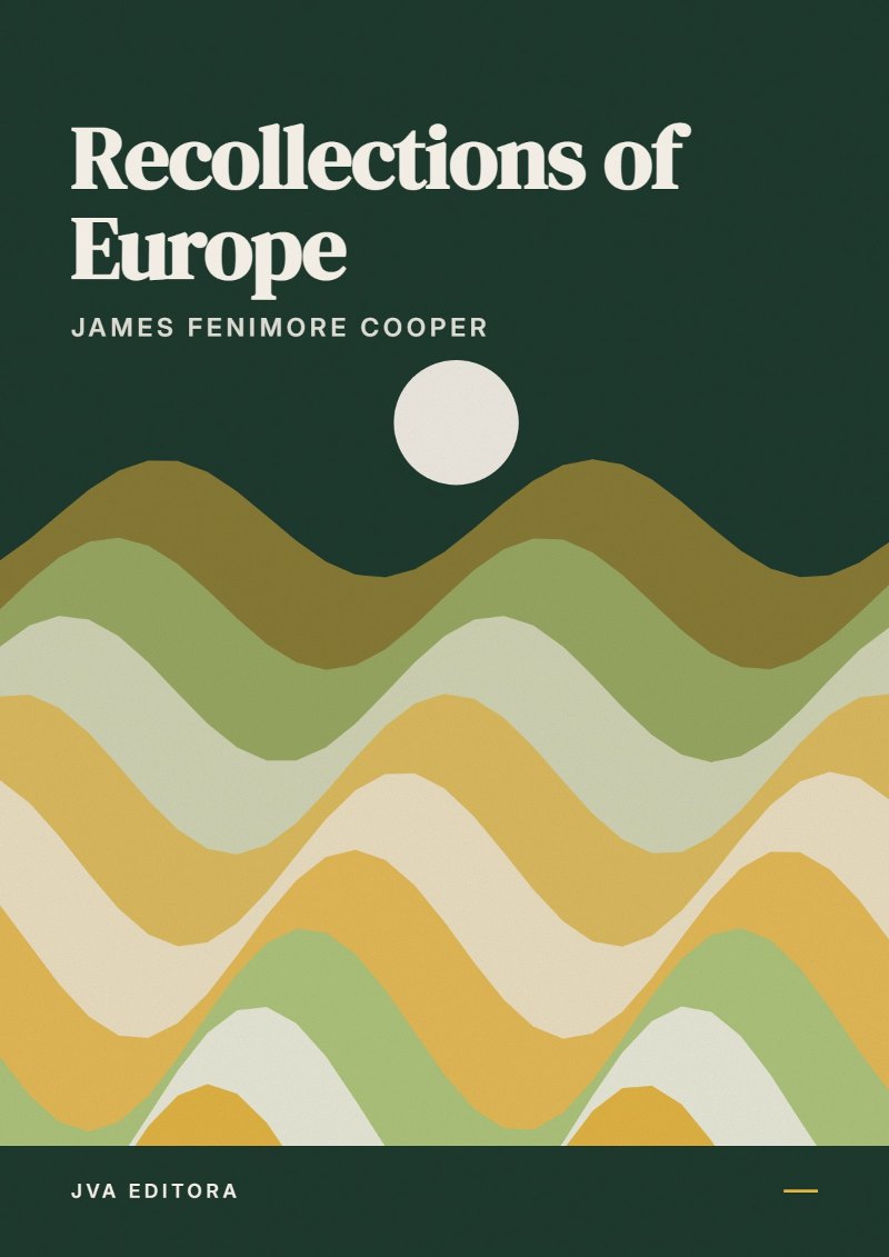 Couverture de Recollections of Europe