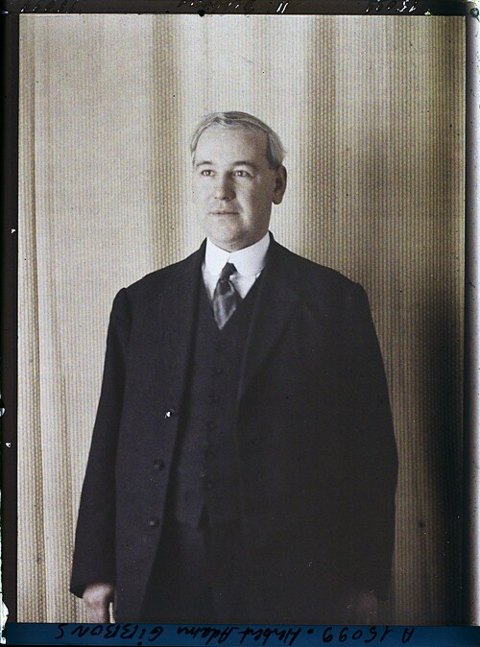 Retrato de Herbert Adams Gibbons