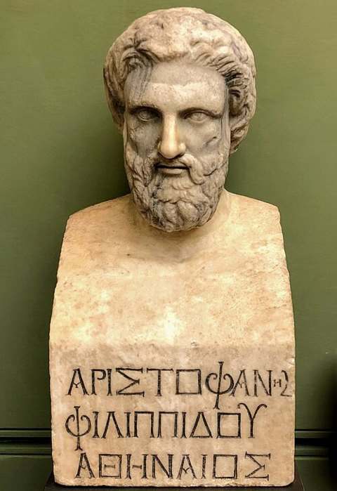 Porträt von Aristophanes
