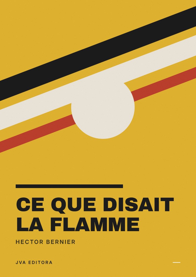 Portada de Ce que disait la flamme