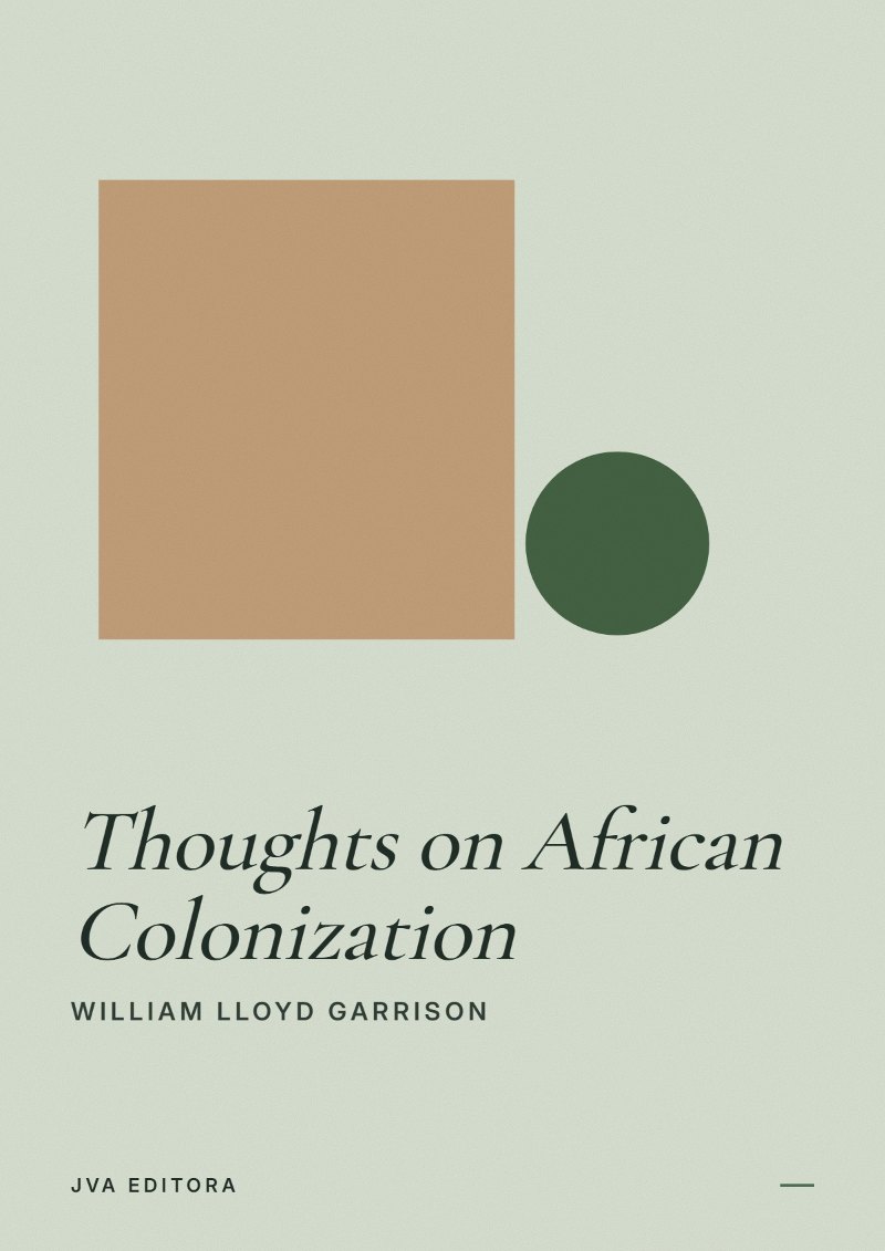 Couverture de Thoughts on African Colonization