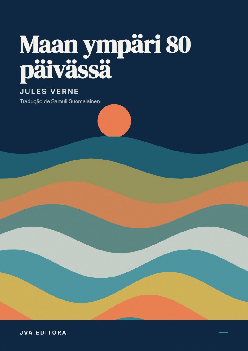 Copertina di Maan ympäri 80 päivässä