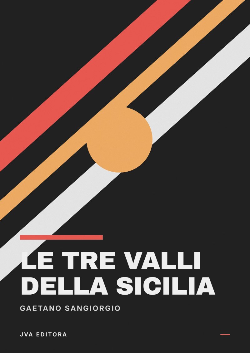 Copertina di Le tre valli della Sicilia