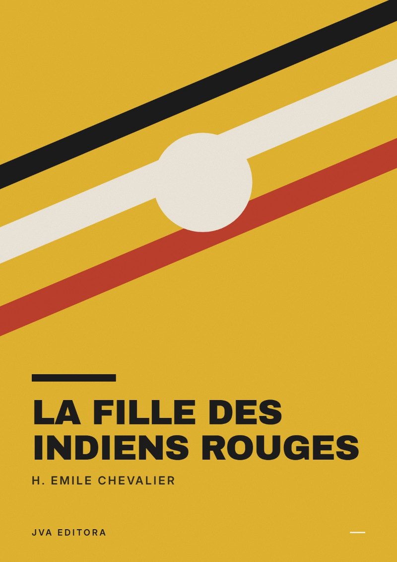 《La fille des indiens rouges》封面