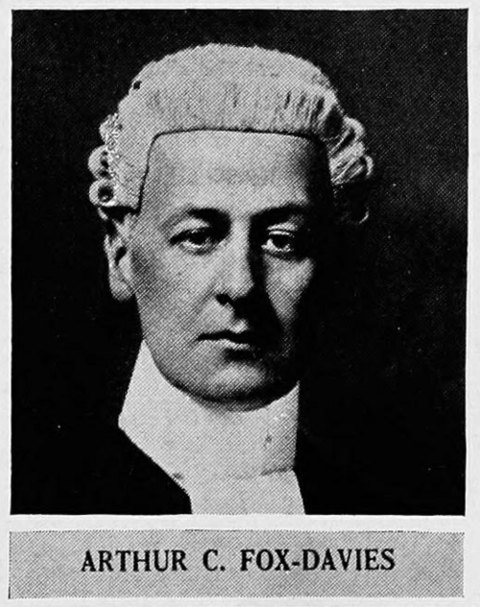 Ritratto di Arthur Charles Fox-Davies
