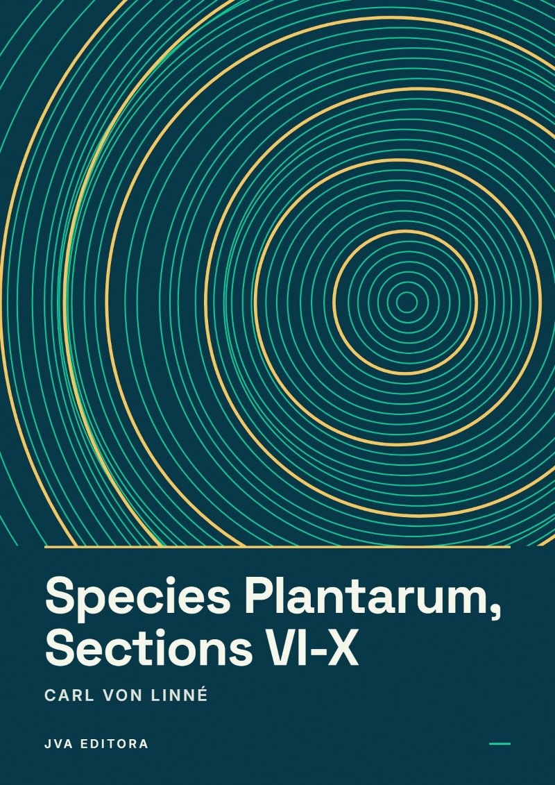 Copertina di Species Plantarum, Sections VI-X