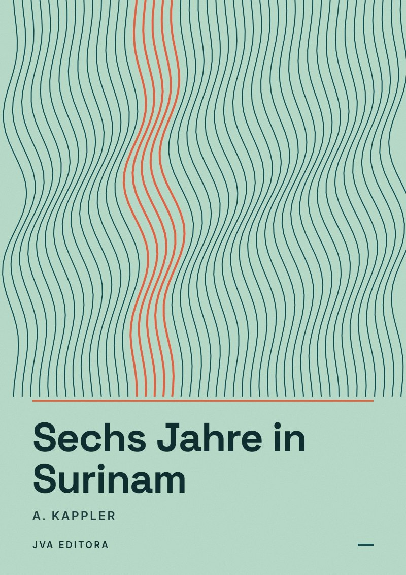 《Sechs Jahre in Surinam》封面
