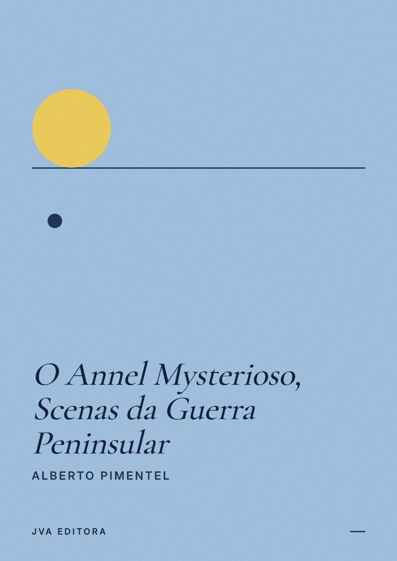 《O Annel Mysterioso, Scenas da Guerra Peninsular》封面
