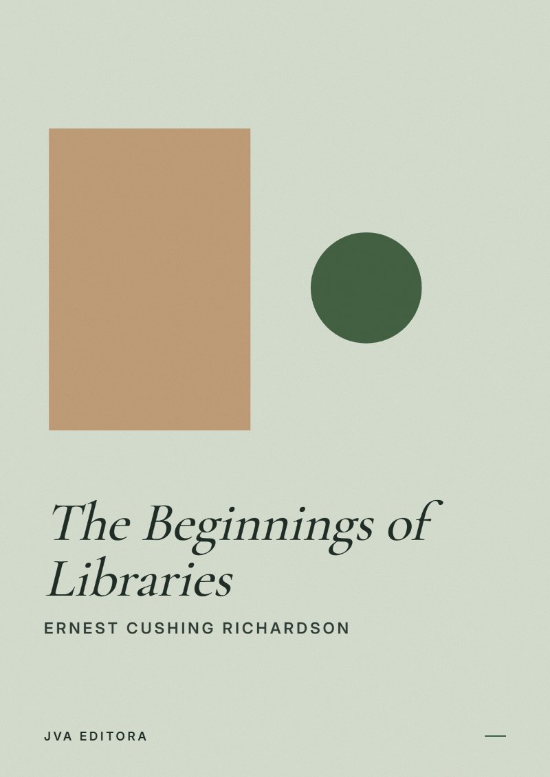 Εξώφυλλο του The Beginnings of Libraries