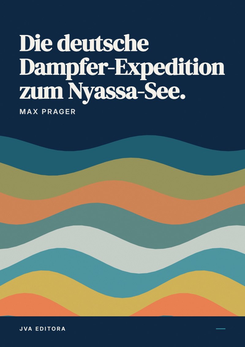 Εξώφυλλο του Die deutsche Dampfer-Expedition zum Nyassa-See.