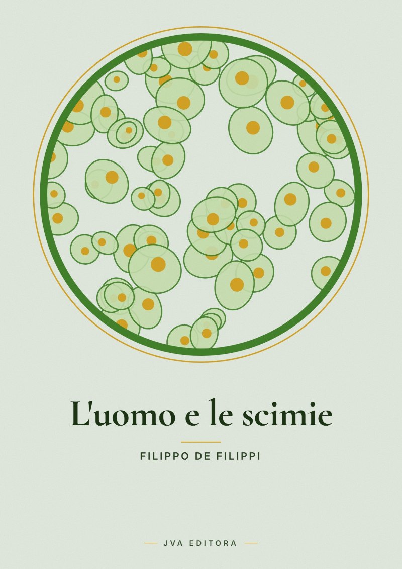 Capa de L'uomo e le scimie