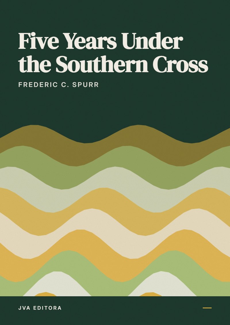Capa de Five Years Under the Southern Cross