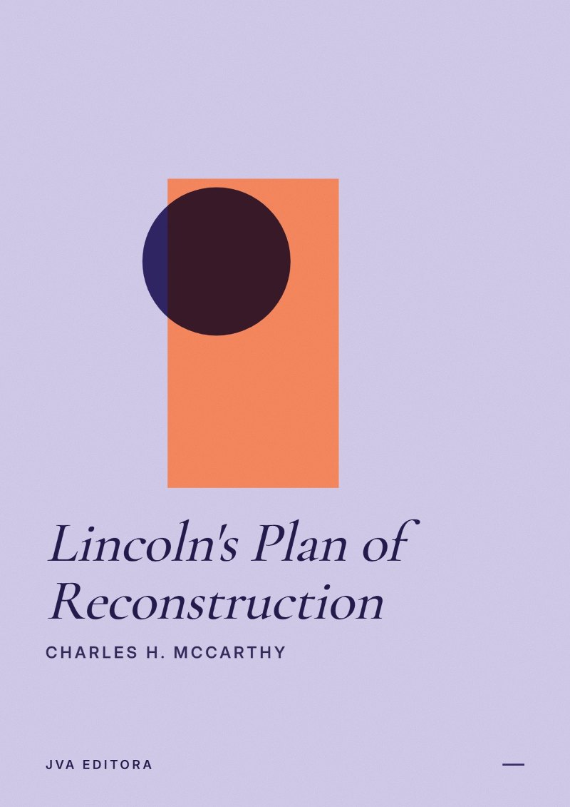 Copertina di Lincoln's Plan of Reconstruction