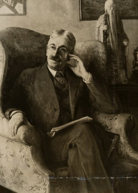 Retrato de John Dewey