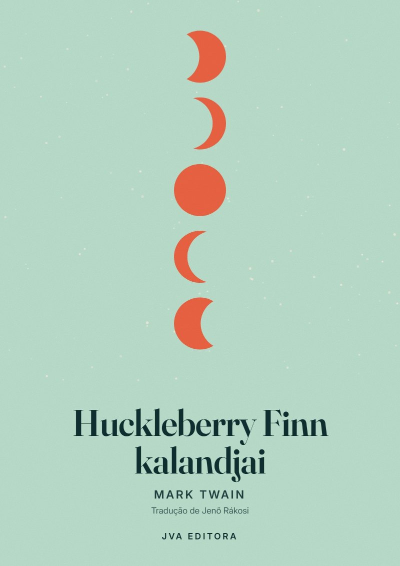 Capa de Huckleberry Finn kalandjai